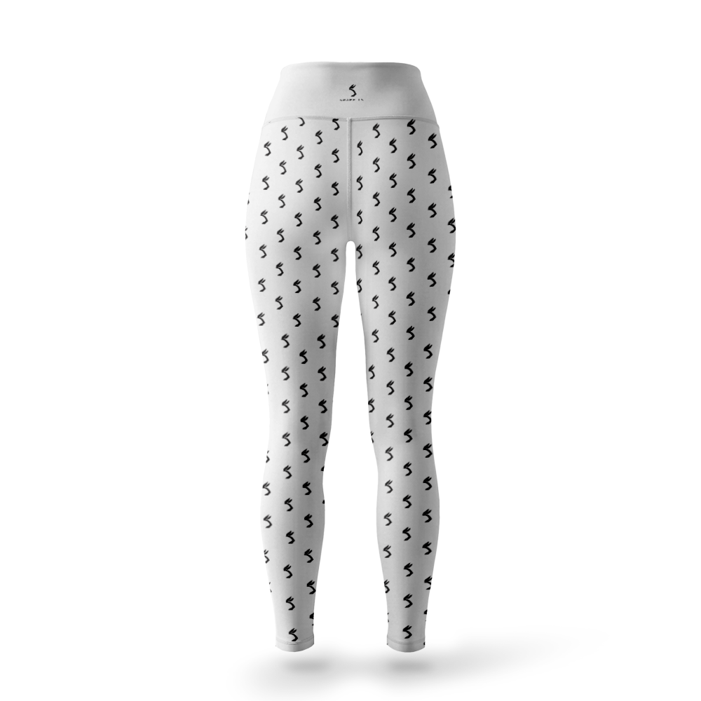 Damskie Legginsy Sportowe AOP