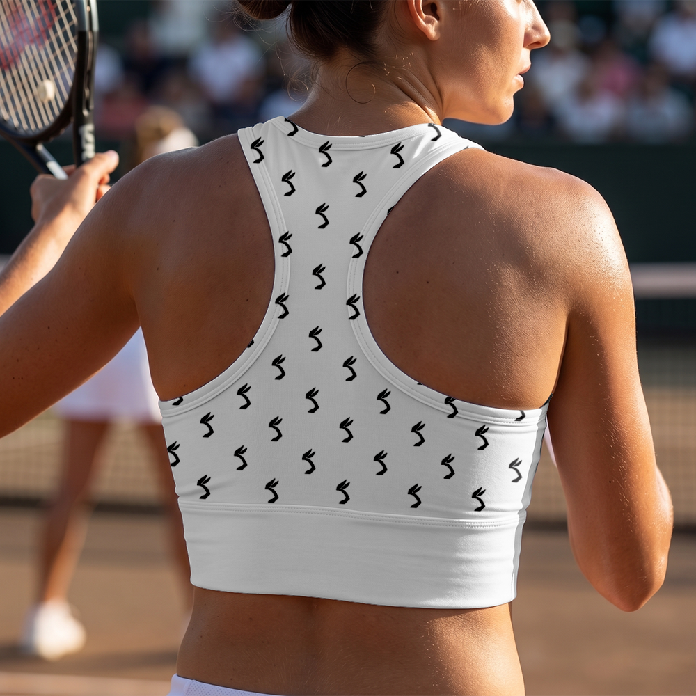 Damski Top Sportowy Fullprint