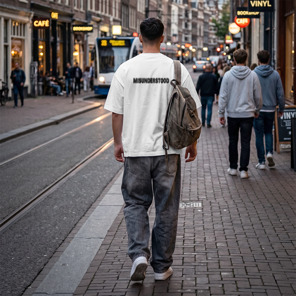 Oversized Highneck Tee Blaster 2.0 (Misunderstood)