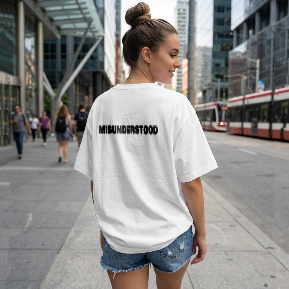 Oversized Highneck Tee Blaster 2.0 (Misunderstood)