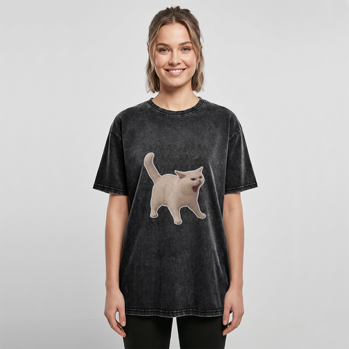 Acid Washed Heavy Oversize Tee BY189 (AAAAAAA!)
