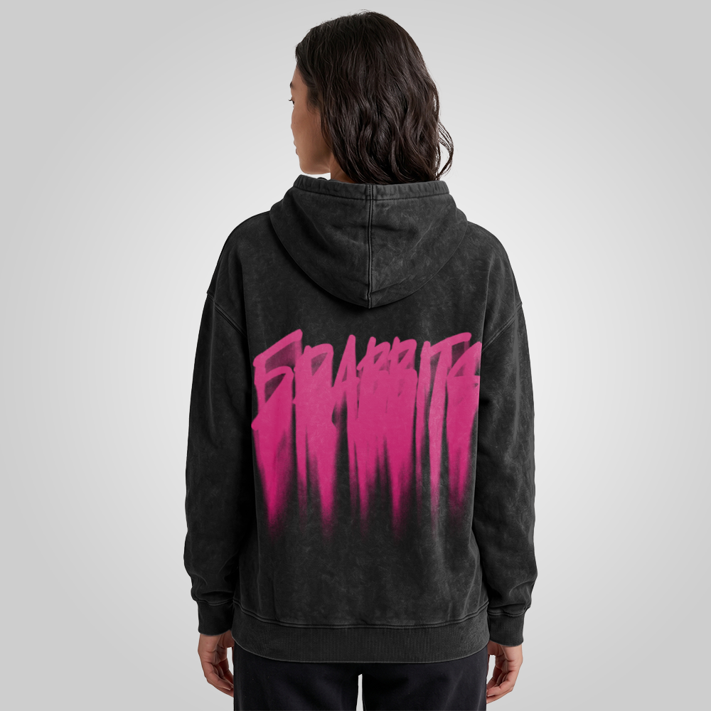 Slammer 2.0 Vintage Heavyweight Washed Hoodie (5Rabbits)