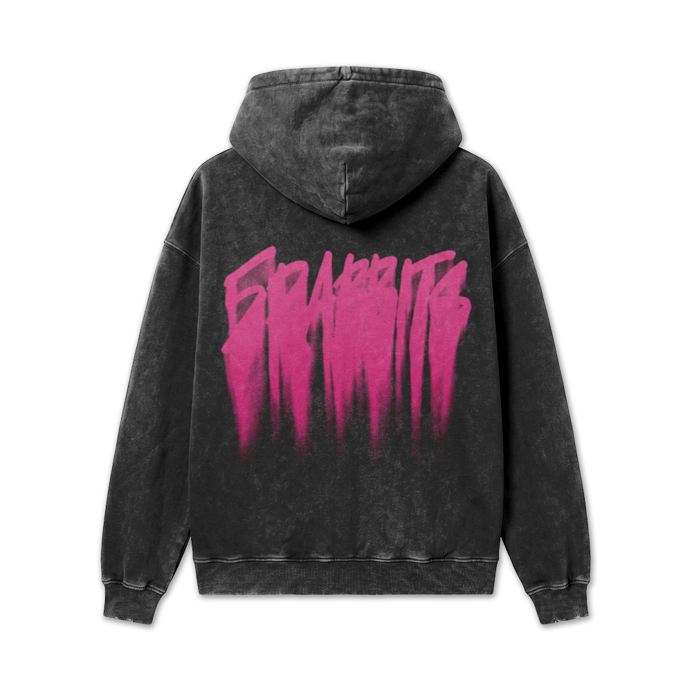 Slammer 2.0 Vintage Heavyweight Washed Hoodie (5Rabbits)