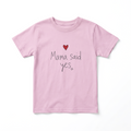 Dziecięcy T-shirt Klasyczny Gildan 5000B (Mama said yes)