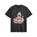 Acid Washed Heavy Oversize Tee BY189 (How to be rich)