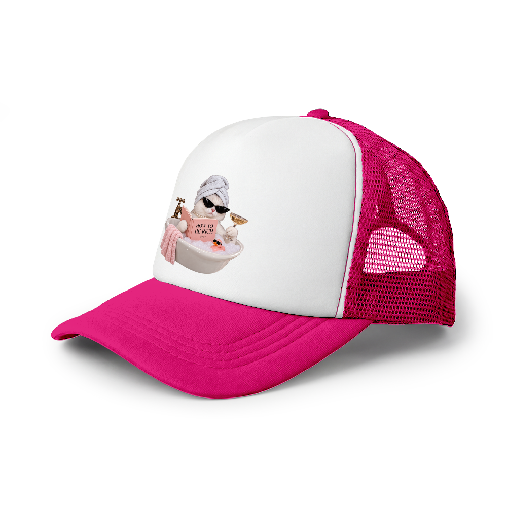 Czapka Trucker Cap (How to be rich)