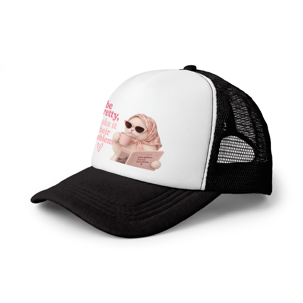 Czapka Trucker Cap (Be pretty, make it their problem)