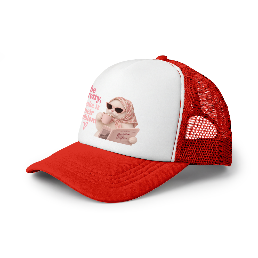 Czapka Trucker Cap (Be pretty, make it their problem)
