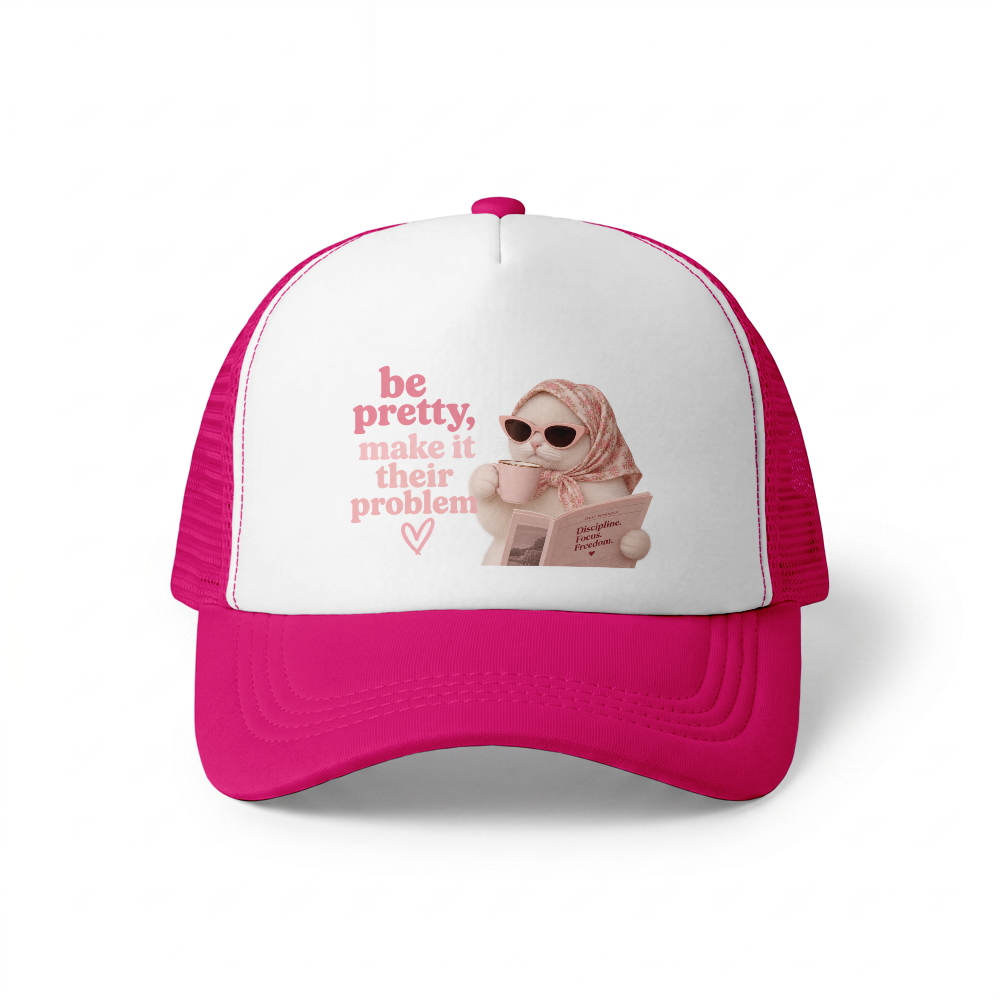 Czapka Trucker Cap (Be pretty, make it their problem)