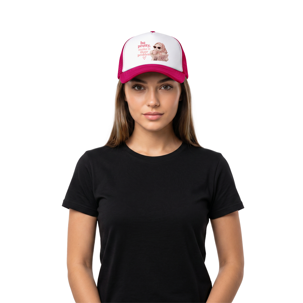 Czapka Trucker Cap (Be pretty, make it their problem)