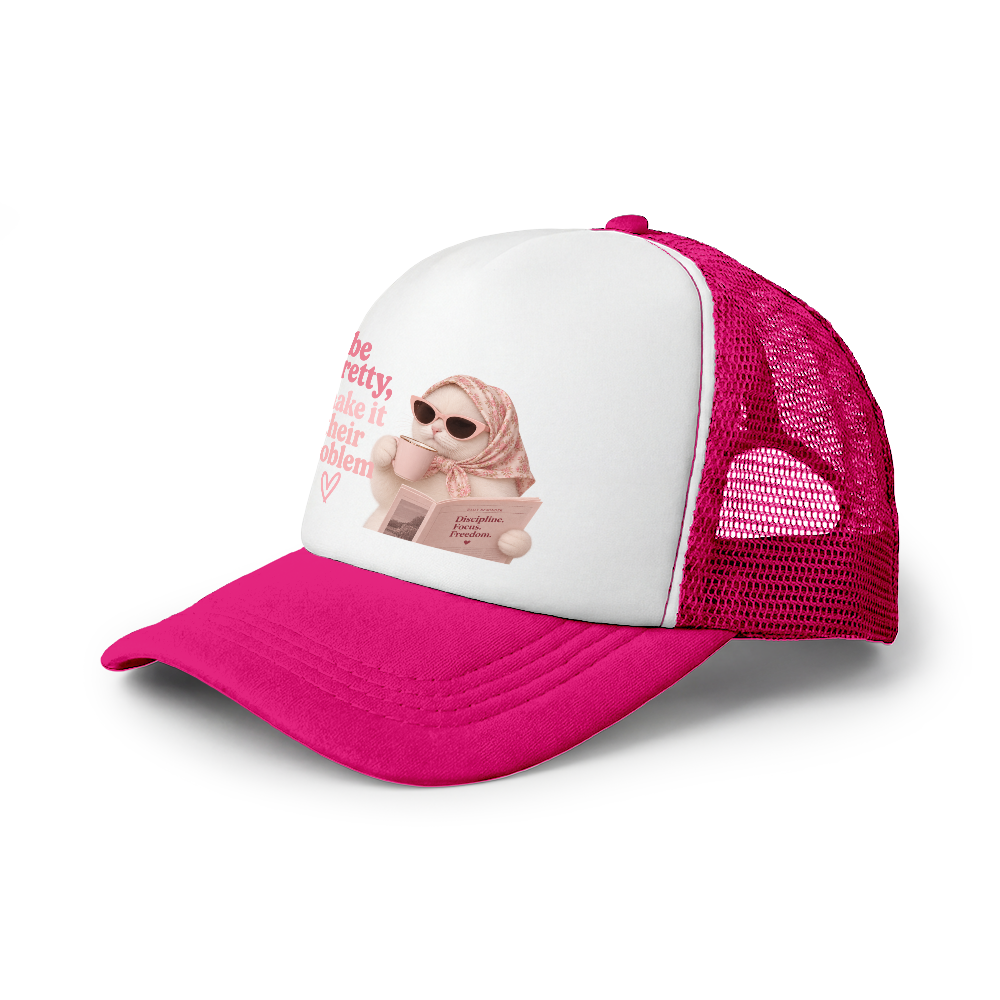 Czapka Trucker Cap (Be pretty, make it their problem)