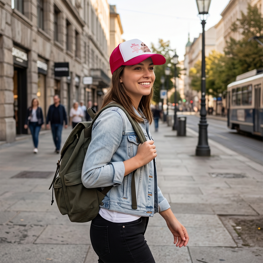 Czapka Trucker Cap (Be pretty, make it their problem)