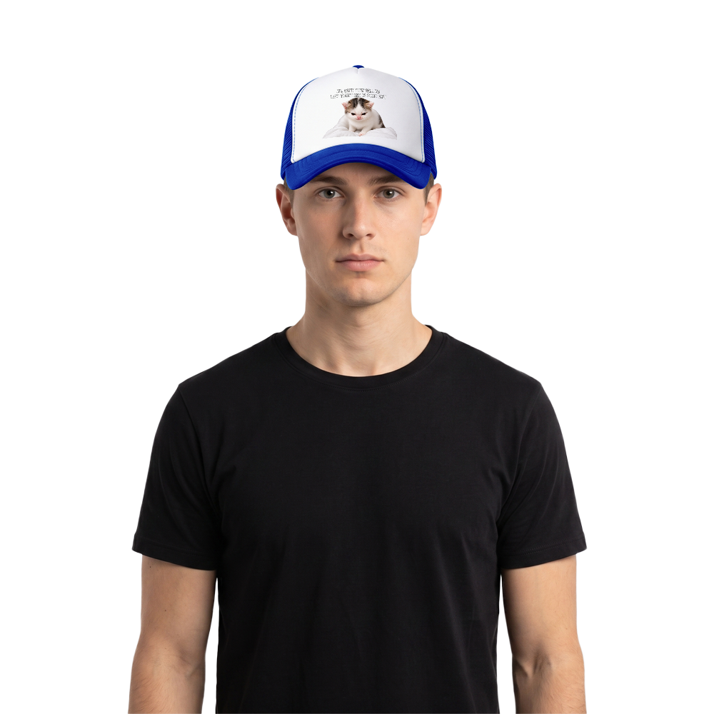 Czapka Trucker Cap (Me, when they tell me that smth is done fast)
