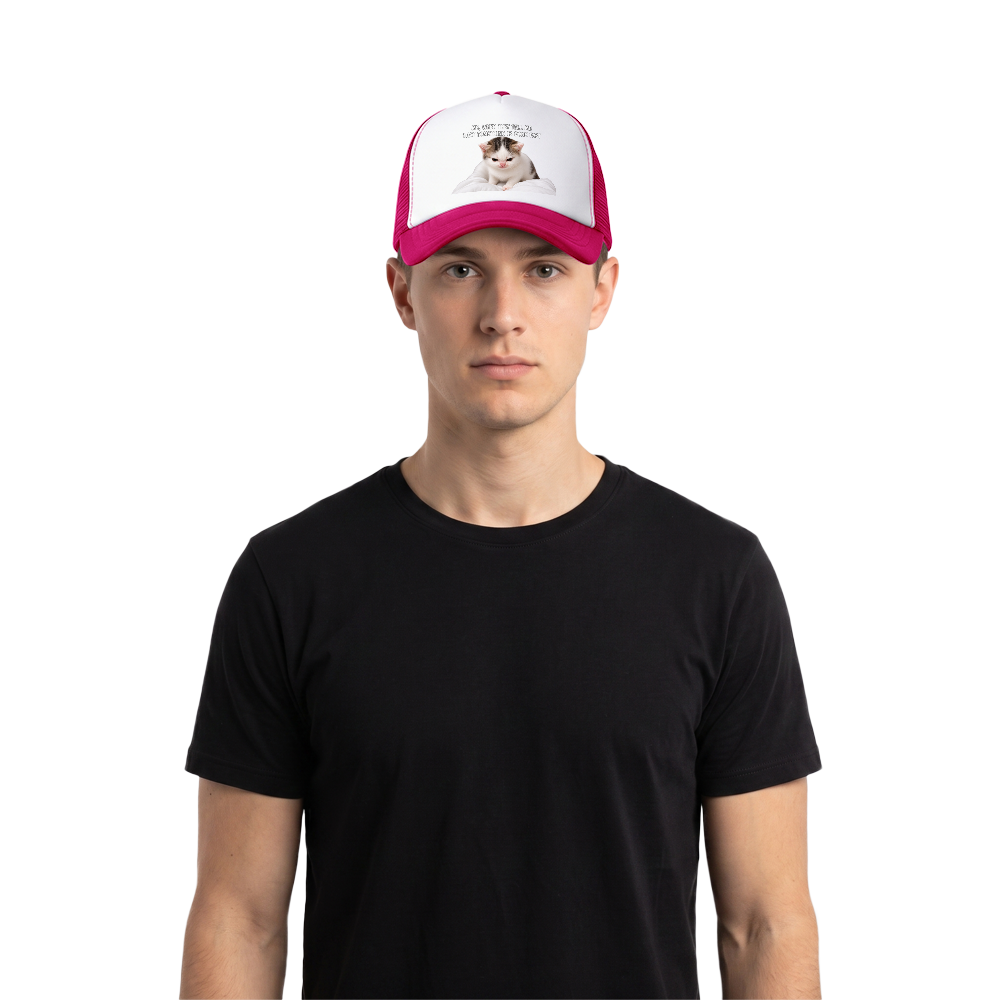 Czapka Trucker Cap (Me, when they tell me that smth is done fast)