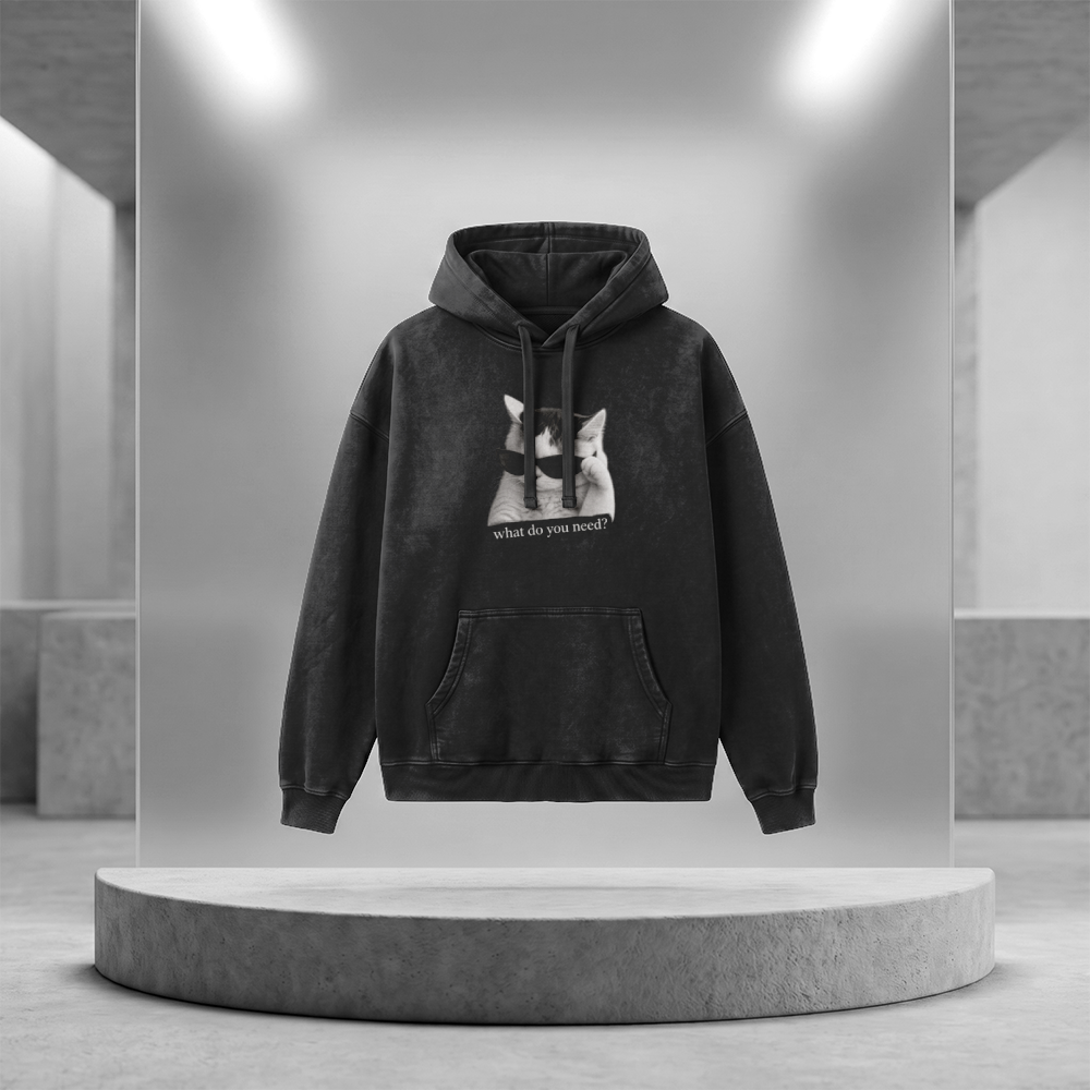 Slammer 2.0 Vintage Heavyweight Washed Hoodie (What do you need?)