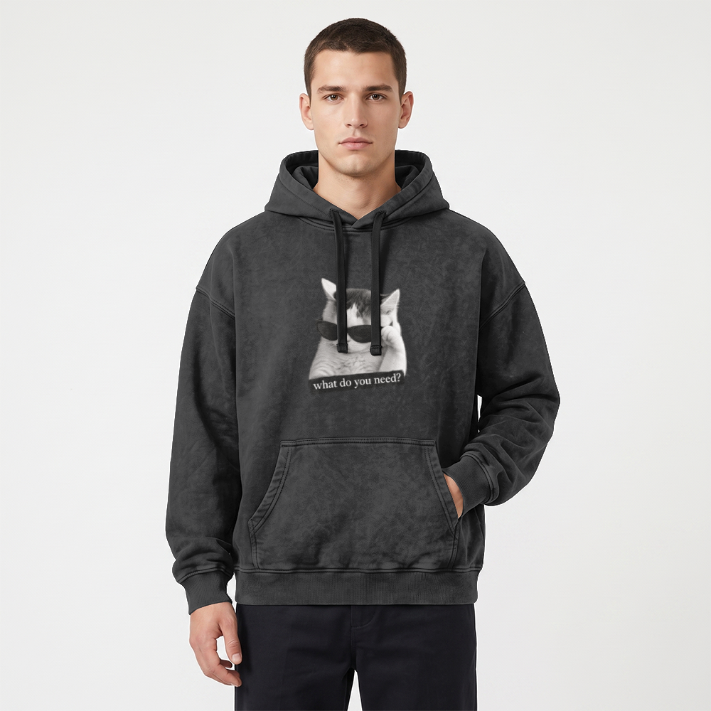 Slammer 2.0 Vintage Heavyweight Washed Hoodie (What do you need?)