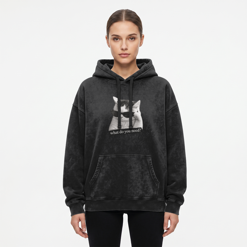 Slammer 2.0 Vintage Heavyweight Washed Hoodie (What do you need?)