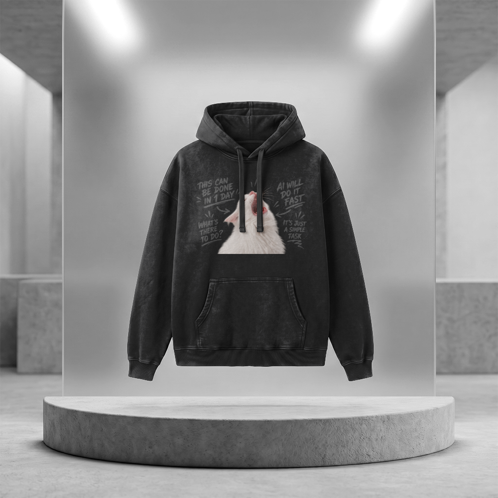 Slammer 2.0 Vintage Heavyweight Washed Hoodie (AI will do it fast)
