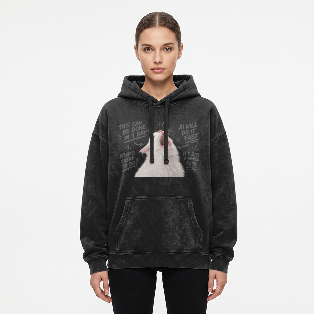 Slammer 2.0 Vintage Heavyweight Washed Hoodie (AI will do it fast)