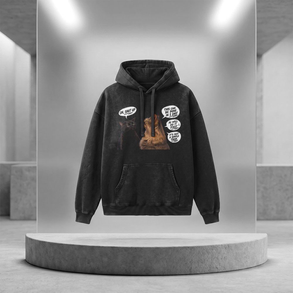 Slammer 2.0 Vintage Heavyweight Washed Hoodie (This can be done in one day)